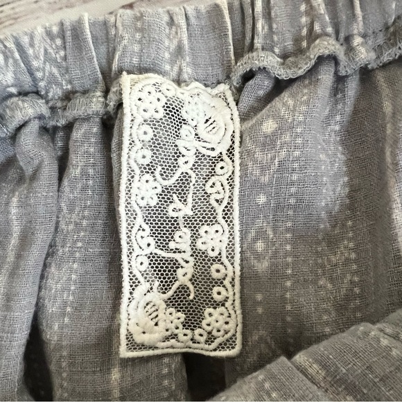 Sadie and Sage off shoulder ruffled jumpsuit romper medium boho - Picture 3 of 5